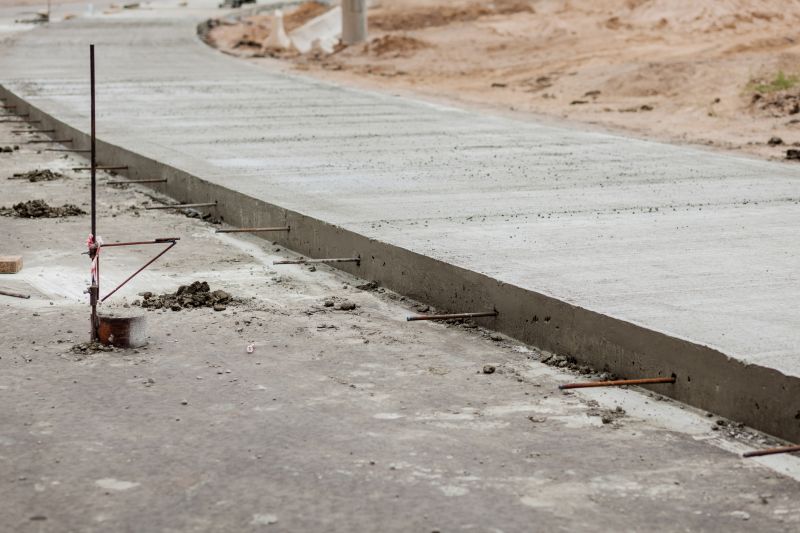 Sidewalk Construction in Lake Dallas, TX