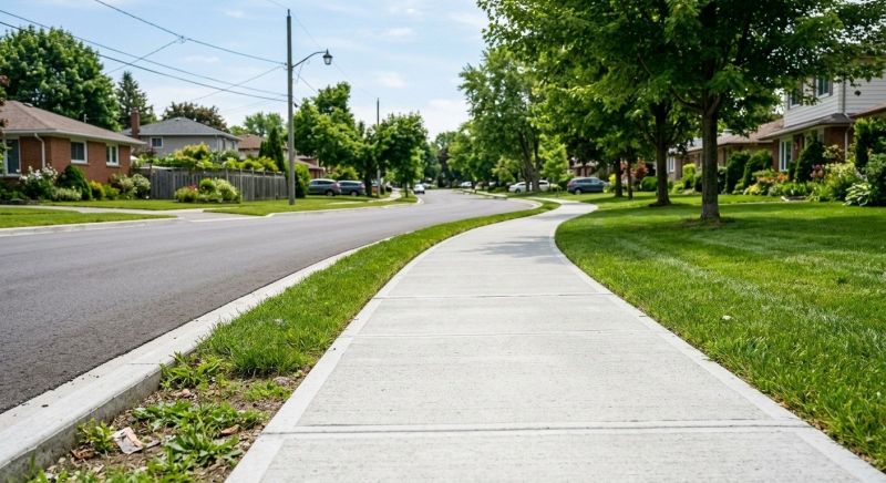 Sidewalk Paving in Flower Mound, TX