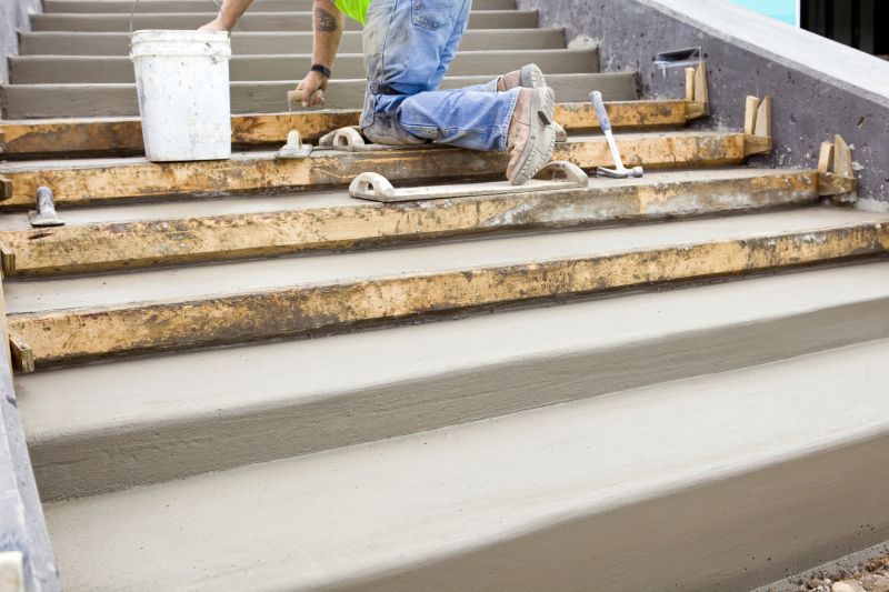 Steps Pouring in Keller, TX